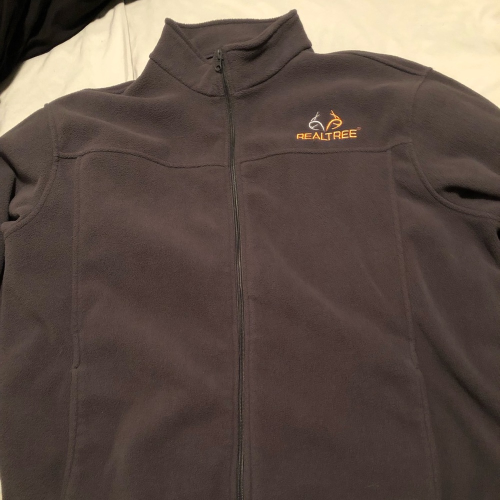 Gray REALTREE Zip Up